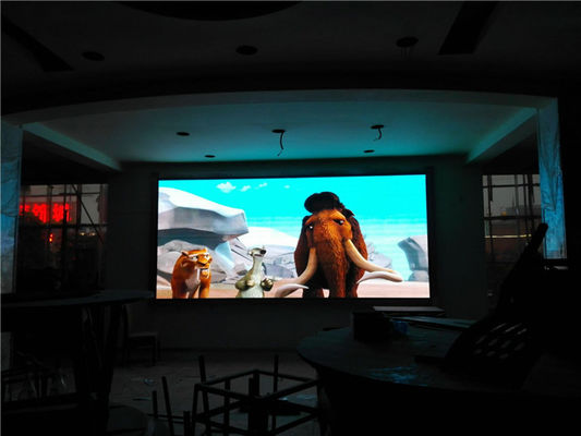 Light P4.81 Led Publicity Screens , Indoor Led Video Wall Display Damp Proof