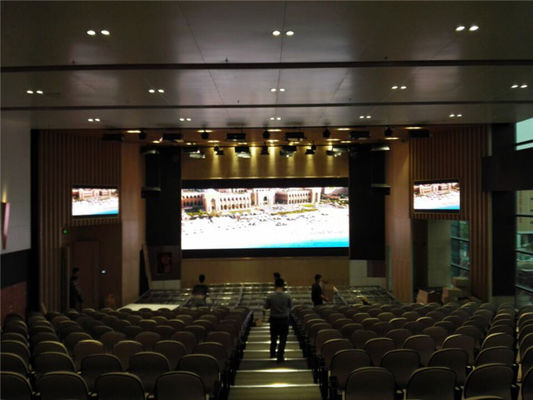 Anti Static P4.81 Conference Led Screen , Indoor Led Panel 1000cd/㎡ Brightness
