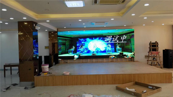 Long Viewing Distance Indoor Fixed Led Screen 4mm Pixel Pitch For Exhibitions