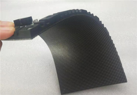 P1.875 Flexible LED Display Module Bendable High Definition For Advertising