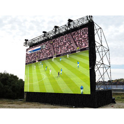 Pentium 4 Stage LED Display Screen Dustproof P3.91 LED Stage Background Curtain
