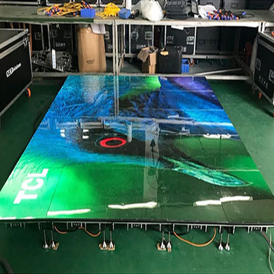 SMD 2121 Cabinet LED Screen Floor Tiles Waterproof P4.81 P3.91 CE