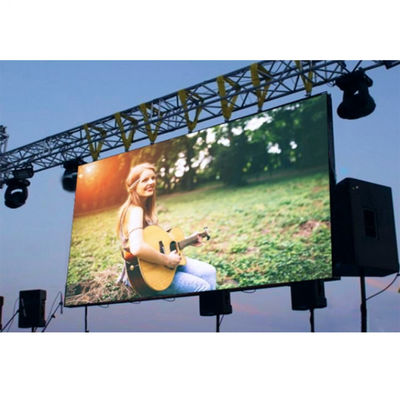 Dustproof Outdoor LED Display Screen Cabinet Size 500*1000mm 50W