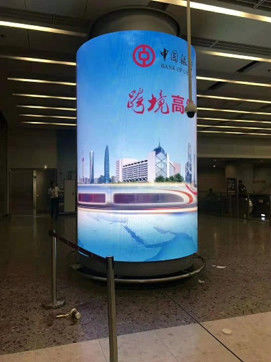 CAD P3.91 Creative LED Display Screen For Advertising Outdoor Brightness