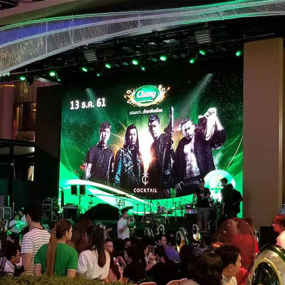 Lightweight HD LED Stage Curtain Screen Rental SMD 2121 1R1G1B