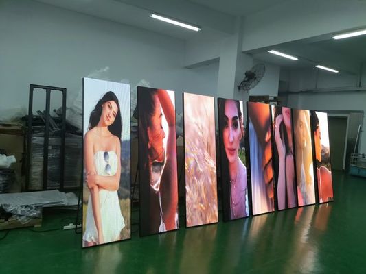 SMD1921 Programmable Mirror LED Screen P2.064 P1.875 LED Signs Indoor