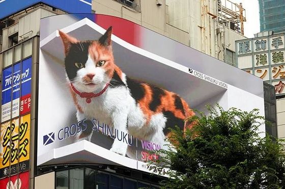 P3.91 P2.064 P1.875 3D LED Module Screen Advertising 250*250mm