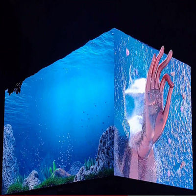 Seamless Naked Eye 3D LED Display Screen Advertising SMD1921 P2.064